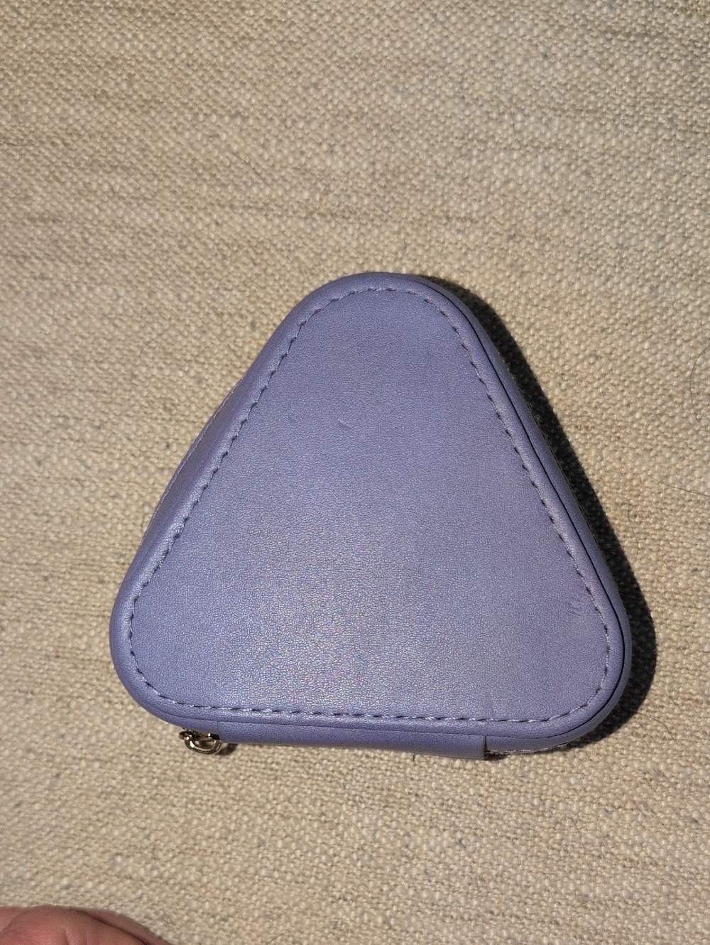 Classic Lilac Jewelry Case - Small Travel Organizer
